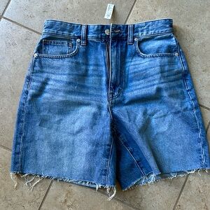 NWT Madewell Baggy Jean Shorts